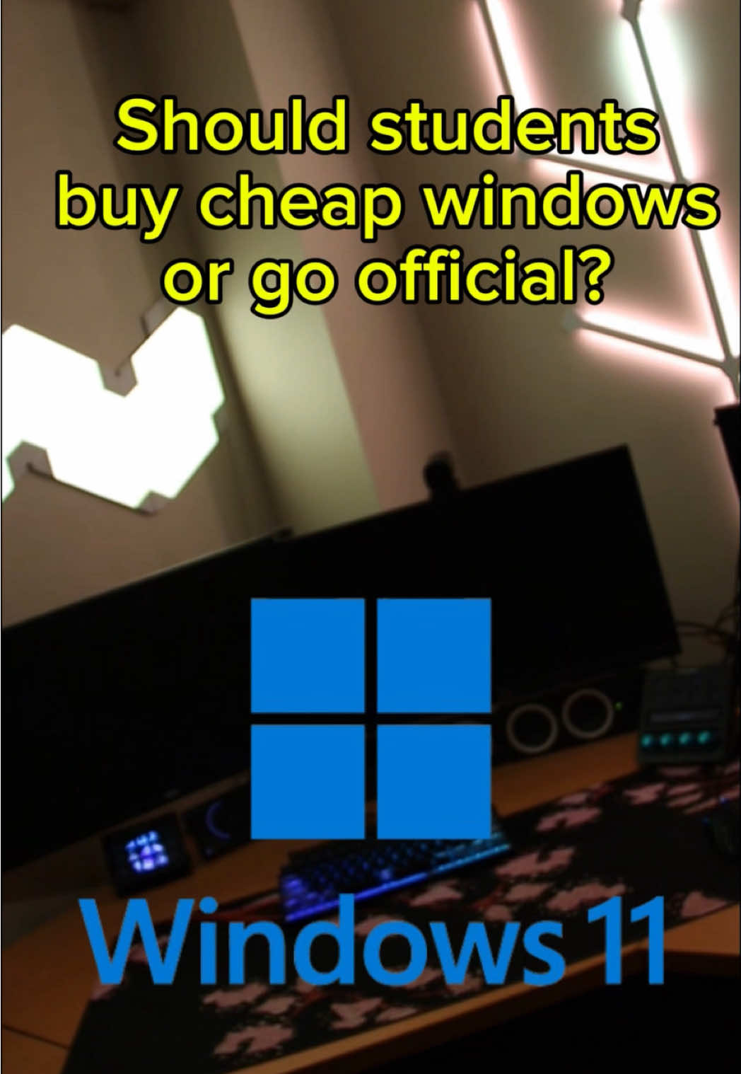 Should students buy cheap windows or go official? #MoneySavingTips #windows11 #WindowsHacks #windows12 #techtips #GamingPC #scdkey #scdkeydeals 