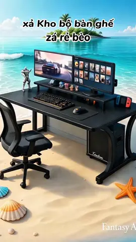 bàn gaming bàn làm việc #xuhuong #banlamviecthongminh #thinhhanh #banlamviec #giadungtienich #dogiadung 
