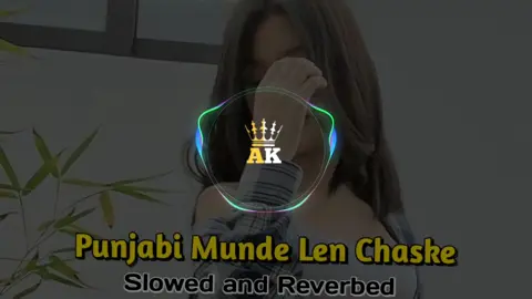 Punjabi Munde Len Chaske ✨🔥👑  Wear Headphones For Better Experience 😉  #slowandreverb #trendingvideo #song #fyp #teamwork #bassboosted 