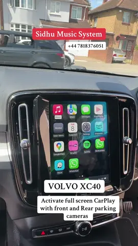 07818376051 #sidhumusicsystemlondon #sidhumusicsystem #sidhumusicsystemuk #sidhucaraudio #sidhucaraudiouk #volvo #volvocarplay 