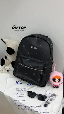 đơn giản mà mang đi học siu xinh 👀🗯️🎱#balo #ontop #unboxing #thoitrang #nghile2009 #backtoschool #balodihoc #reviewlamdep #thoitrang #muataitiktok #viral 