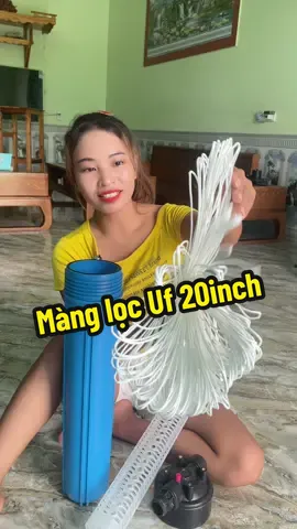 Màng lọc UF 20inch làm từ sợi siêu lọc PVDF giá rẻ #minhdola #giadung #giadungtienich #loilocnuoc #manglocuf #loilocuf20inch #loilocuf #xuhuong 