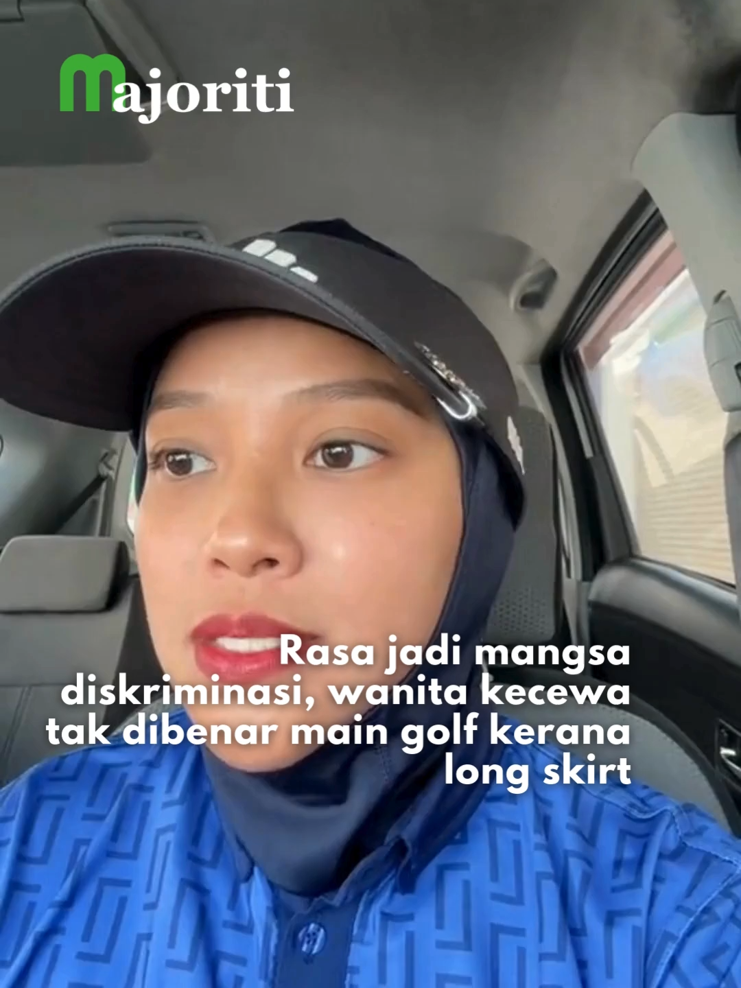 Kalau tak ada dalam rules, hmm kenapa dihalang? Pihak Majoriti masih menunggu respon balas daripada pihak tersebut. #majoriti #beritaditiktok #trendingnewsmalaysia #golferwanita #longskirt #diskriminasi