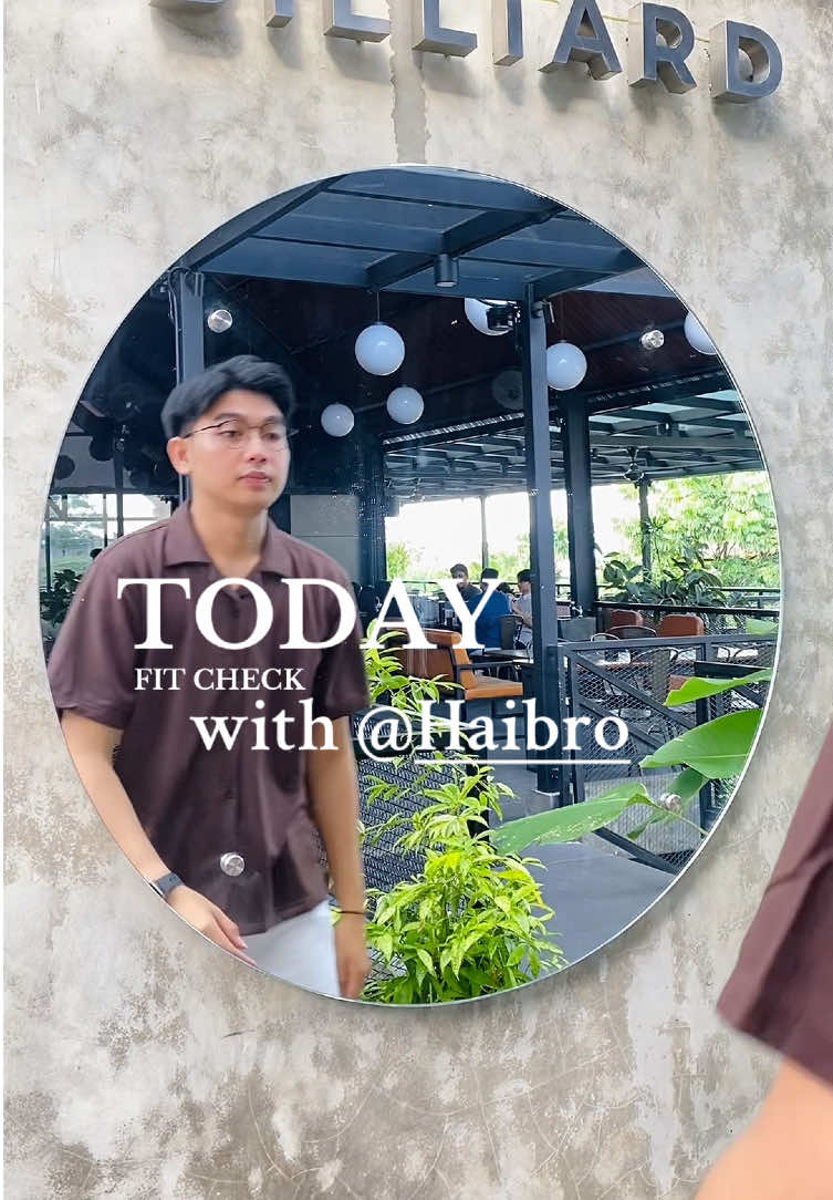 Today fit check with @Haibro  So recommend #outfitideas #OOTD #localbrand #Haibro 