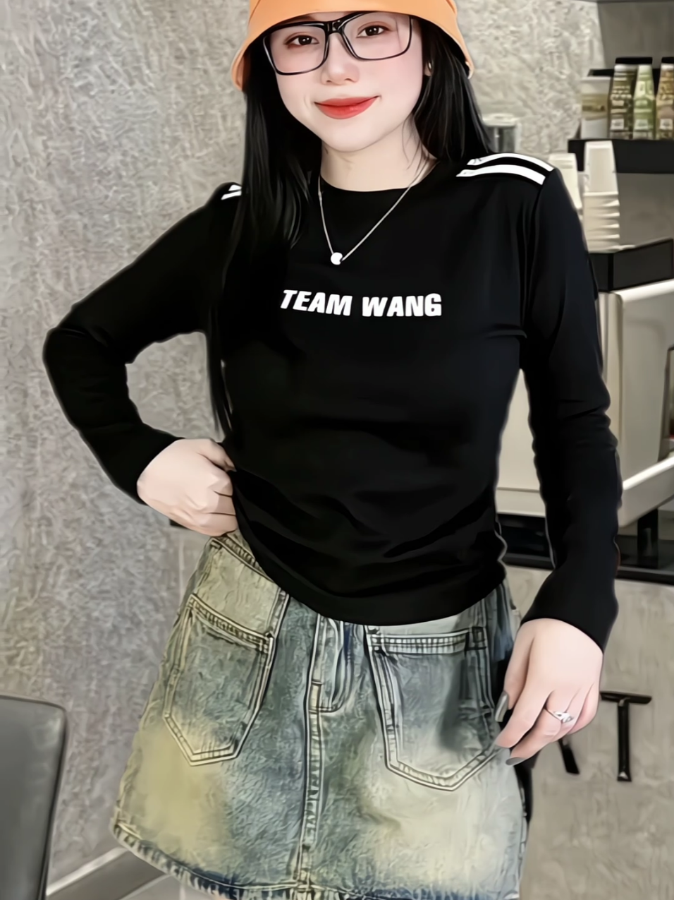 Áo Thun Nữ Ôm Dáng Tay Dài 35~55kg, Form Ôm Gọn Tôn Dáng, Chất Thun Cotton #lenxuhuong #hot #banchaynhat #tiktokshop #thinhhanh #aothuntaydai #aothundaitay #aothuncotton #aothunnu 