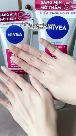 Nivea 150x đã có hàng check ở cmt #nivea150x #niveasuper #duongtrang #lamdep #serumbody #nivea #fyp #viral 