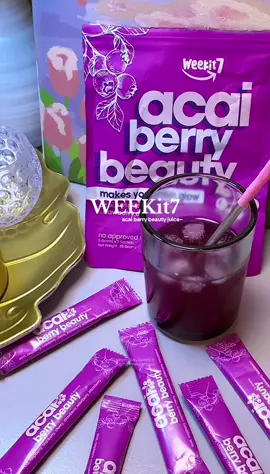 this is your sign to stop drinking unhealthy softdrinks and switch to a healthy one! 💜 #acaiberryjuicedrink #acaiberrybeauty #acaiberry #weekit7 #healthydrink #reinmayerecos #foryou #fyp 