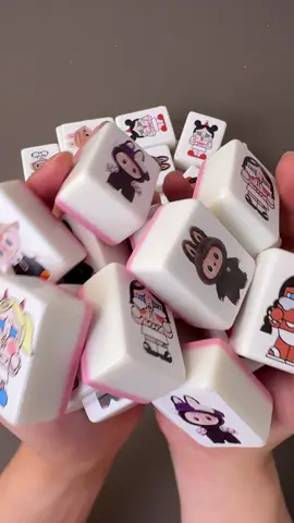 A game that made my elder brother call me Dad#mahjong #asmr #boardgames 