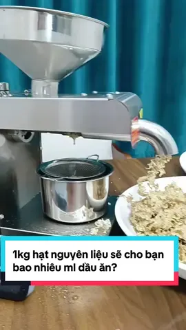 1kg hạt nguyên liệu sẽ cho bạn bao nhiêu ml dầu ăn? #kawmall #máyépdầu #máyépdầutạinhà #máyépdầumini #máyépdầugiadụng #máyépdầucơ #máyépdầuđanghot#dầusạch #dầunguyênchất #tựépdầu #bảovệsứckhoẻ #đồgiađìnhthôngminh #tiệndụngtạinhà#nộitrợthôngminh