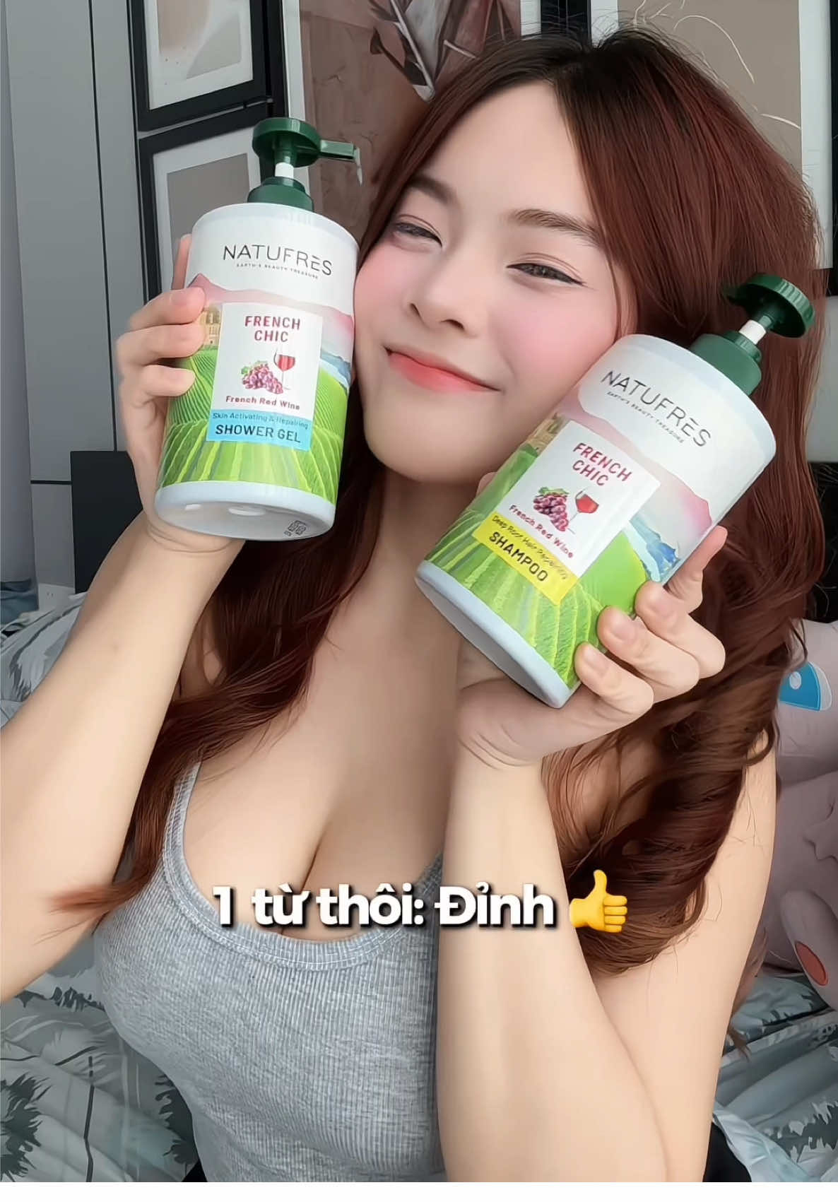 Cái gì mà mình thích mình mua được thì cứ mua iii 💓😍 Mùi rượu vang đỏ thơm ngất ngây 🍷 #natufres #tamgoinatufres #frenchchic #khámpháthếgiới #trảinghiệmcựcphẩm 