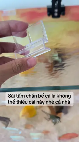 Giá đỡ nắp bể kính acrylic siêu trong , đẹp thẩm mỹ cho hồ sài tấm chắn nè cả nhà 😁😁😁 #xuhuong #fyp #trending  #thuysinh #anvatsoso 