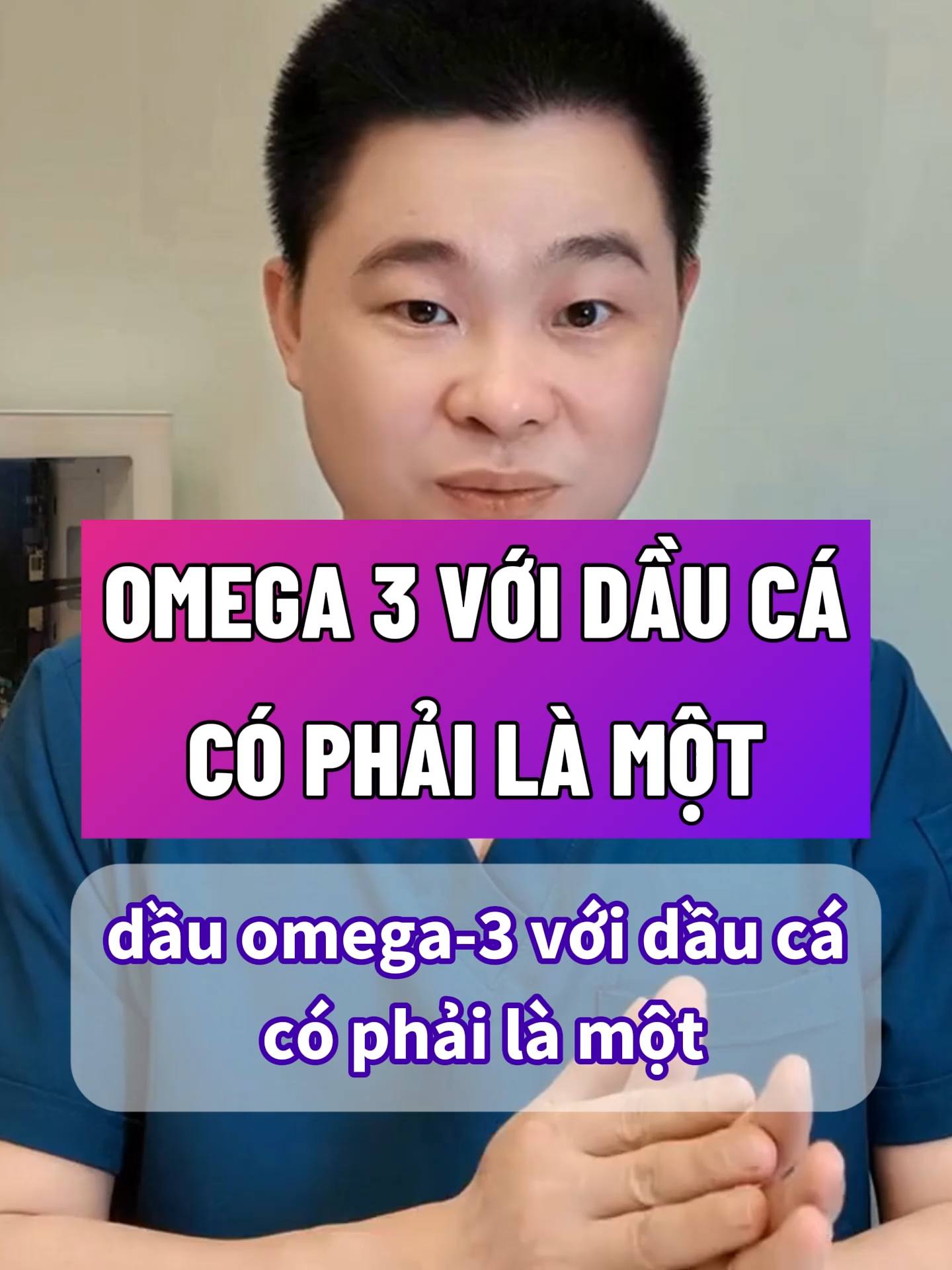 OMEGA 3 VỚI DẦU CÁ CÓ PHẢI LÀ MỘT #bschieu #bacsichieu #gan