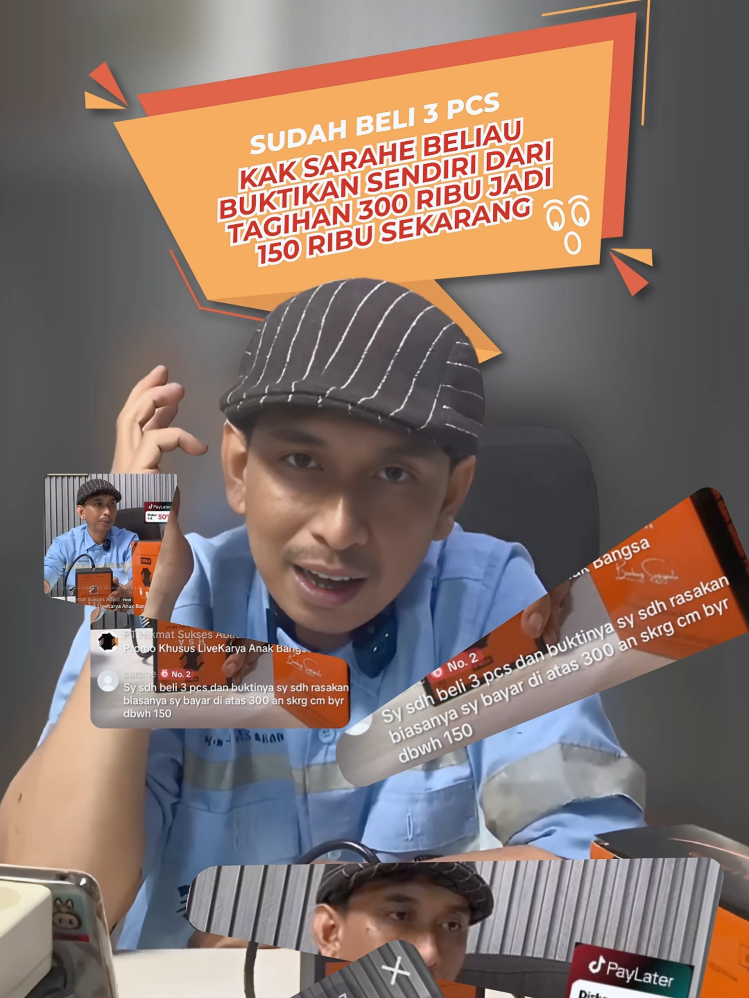 testimoni dari Kak Sarahe 🥳🥳🤩🤩🔥🔥 Alat Penghemat Listrik Skala Mikro Creator by Bambang Sugiyanto PT Hikmat Sukses Abadi Yang Asli Ada Barcodenya Setiap unit yg asli memiliki ID Barcode yang bisa di validasi melalui situs resmi PT Hikmat Sukses Abadi. Tersedia untuk Kapasitas daya : •⁠  ⁠1 phase : 900-11.000 VA •⁠  ⁠3 phase #alatpenghematlistrik #penghematlistrik #hikmatsuksesabadi #BambangSUgiyanto #YangAsliAdaBarcodenya