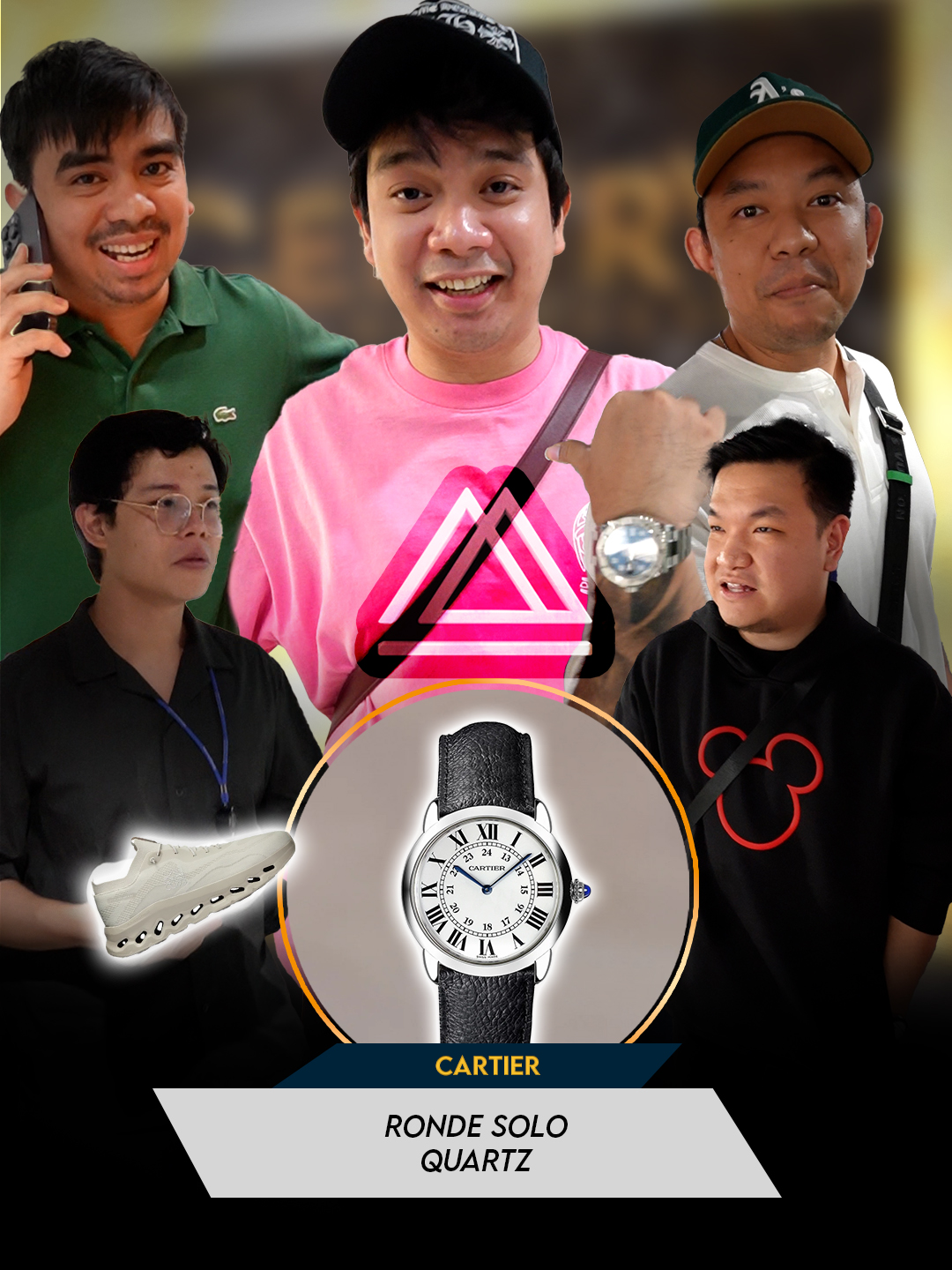 Mabilisang fast flip ng Cartier watch with @konicks.andaya! Let's Go! #parengg #parenghayb #parengchollo  #gentrytimepieces #luxurywatches #watch #rolexwatch #buyandsell #fastflip #business #ronde #cartier #trade #goldengoose #ggdb#loewe #fyp