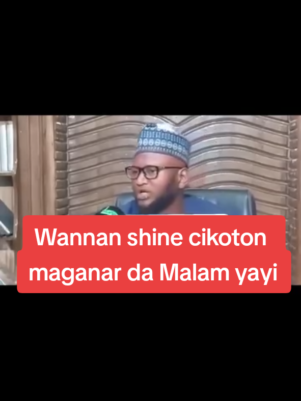 saurara saurara kaji maganar da Malam Sheikh lawan triumph din yaye 