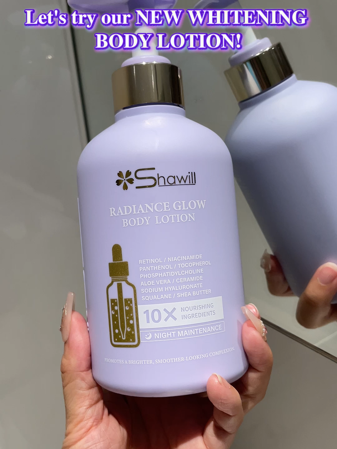 Let's try! #shawillembraceyourbeauty #moisturizing #whiteninglotion #skincare