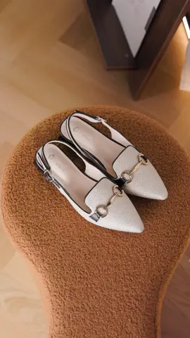 VDEN Chic Horsebit Pointed Low Block Heel Slingbacks#vdenshoes #vden #womenshoes #shoes #tiktokshop #TikTokShopFuntasticPayday #heels #sandals 