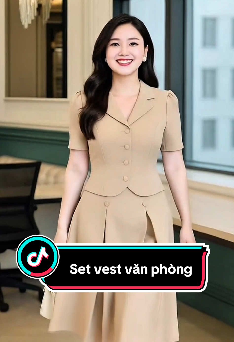 Em thực sự khuyên các chị công sở từ 35-40 tuổi nên có bộ này trong tủ quần áo nha #setvest #setvestcongso #docongsothietke #thoitrangcongso #thoitrangvanphong #xuhuong #tiktokshop #landoxinh5 