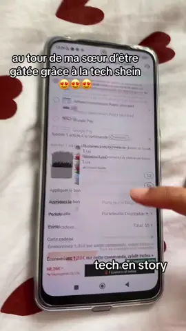 tech en story 😍 #gratuit #vetement #shein 