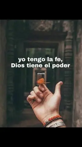 Yo tengo la fe, Dios tiene el poder. #lafemuevemontañas #diosesbueno #amen #dios #motivation 