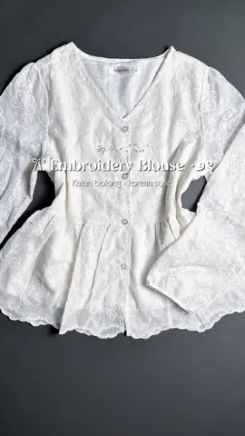 blouse cakep cuma 100 ribuan 🎧🤍#katbol #blouse #blousewanita #atasanwanita #koreanstyle 