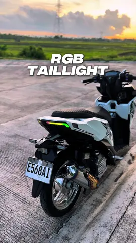 Modified Taillight for Click 🥵 #rgbtaillight #taillightforclick 