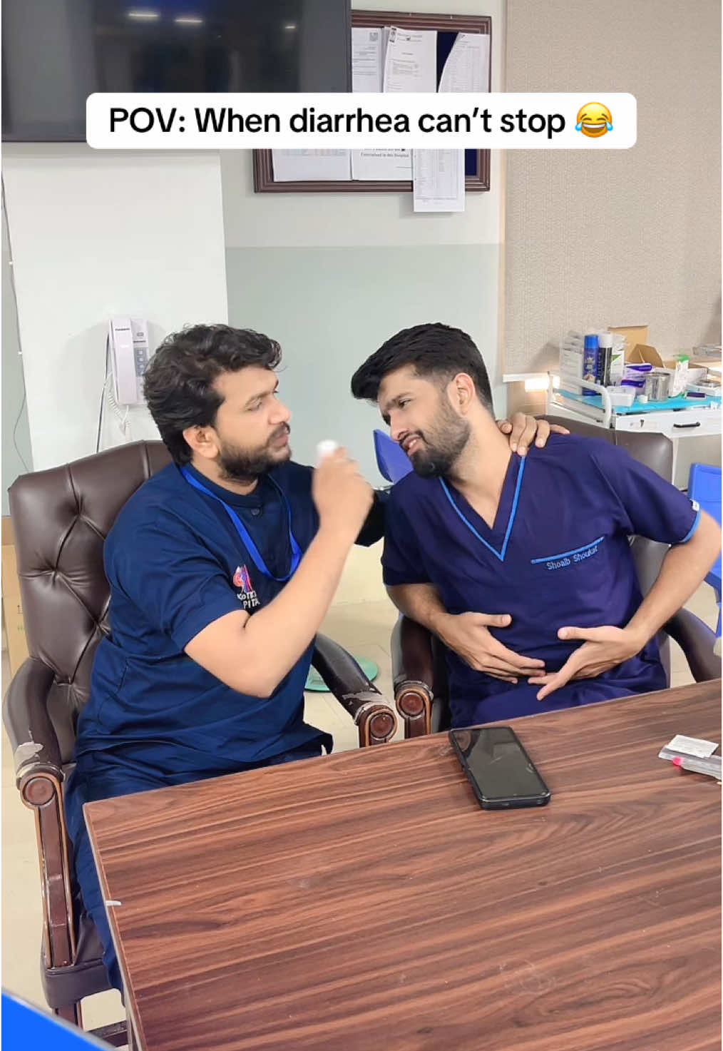 When patient Always Suffering from Diarrhea 😂🤣😃😜#foryou #foryou#foryou #fypシ #viral #funny 