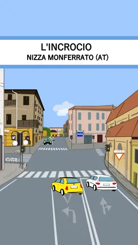 Quando stai guidando e ti ritrovi ad un incrocio e devi fare la cosa più complessa del mondo: Dare la precedenza  Un ringraziamento a Nizza Monferrato che ha partecipato senza saperlo #perte #auto 