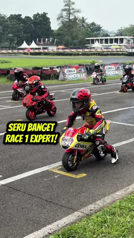 Anak-anak balapan seru banget‼️ Race 1 Expert LENKA Shaquille Cup Aldy Jaya Cup Prix 2025 di Sirkuit Sentul Karting!  #BalapMotor #PembalapCilik #RoadRace #PocketBike #MiniGP 