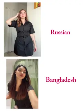 Russian vs Bangladesh.❤️✨ . . . .#fyp #foryou #Dance #foryoypage #vairalvideo #tending 