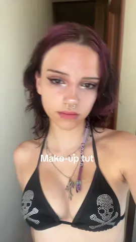 I’ll do one for mascara tomorrow #fy #fyp #makeup #makeuptutorial #makeuptut #vacationmakeup #italy #ilovemybf #spam #goviral #makemefamous #blowup? #sicilia #siciliana #italiana #alttiktok #alternative #altmakeup #ghostgirl #billiestan #fd #fds #souly #hastag #girlssupportgirls 