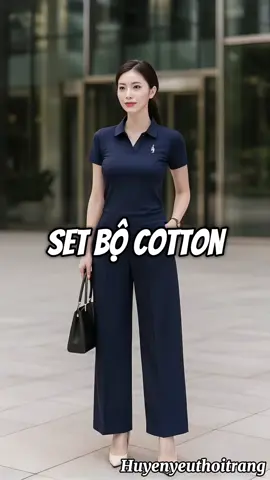 Chị em đang tìm bộ cotton vừa mặc nhà vừa mặc đi chơi thì mua lunnn nha #thoitranghottrend #thoitrangnu #setboxinh #setdoxinh #setbonu #bomacnhaxinh #boquanaonu 
