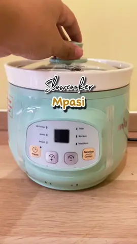 Slowcooker andalan mpasi dari anak aku 6 bln sampe sekarang masih kepake🥰 Ini lagi bikin ikan patin kuah 🥰  Mumpung ready stock bisa cek yuk link nya 😇 #slowcooker #mpasi #slowcookeremily 