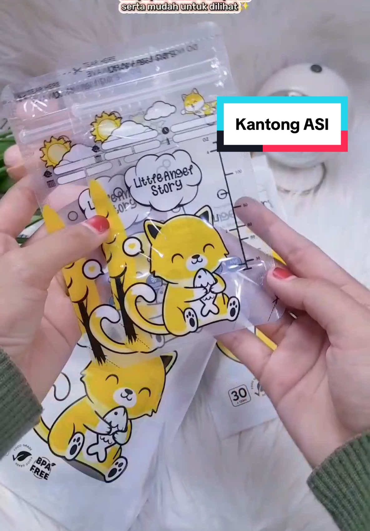 Kantong ASI Susu Bayi #kantongasi #kantongasimurah #kantongsusubayi #asi #susuasi #belanjaditiktok #gratisongkir 