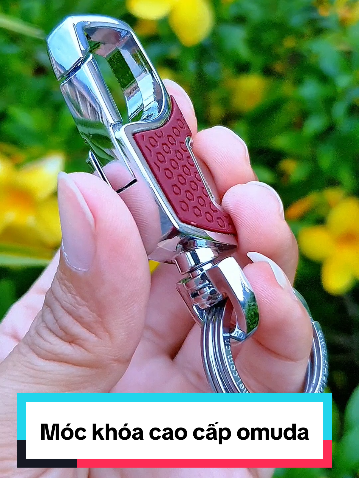 Móc Khóa Cao Cấp Omuda Gado Full INOX Sang Xịn Mịn 🍀#mockhoa #Gado #mockhoaxemay #MuaTaiTikTokShop 
