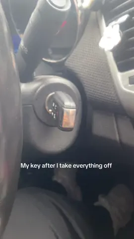 I heard it can mess up your car … oh well #fyp#keyignition#girlkeys#foryou#car
