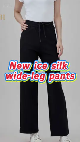 Eyouth 10176 Women Cool Silhouette Pants Straight-Leg with Drawstring Waist #eyouth_tips #eyouthpant #pantsforwomen #createtowin #outfitsforyou #fashiontiktoks #sellingclothesontiktok #womenspants 