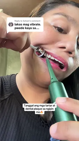 Replying to @Soham Tanggal ang mga tartar at dental plaque sa ngipin mo #tartarteethcleaner #teethcleanertartratremover #tartarteethremovalsatisfying #tartarremover #oralhealth #badbreathtreatment 