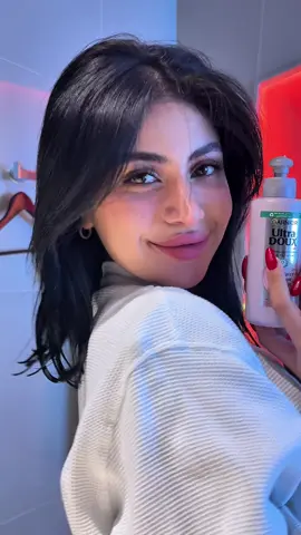 روتيني الي دايماً تسألوني عنه!!🫧🍚 @Garnier Arabia  #haircare