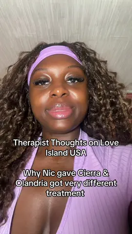 These are clinical observations, not clinical diagnoses 🫶🏾 #mindmattermantra #loveislandusa #loveislandusaseason7 #olandria #nic #nicolandria 