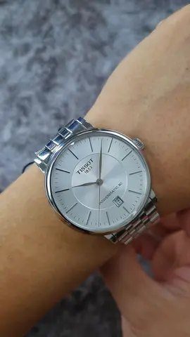 TISSOT CARSON POWERMATIC 80 T122.407.11.031.00 (T1224071103100) USED 1 hàng qua sử dụng #donghochinhhang #hungdoseco #donghodoseco #DSCWATCH #donghocu #swissmade 