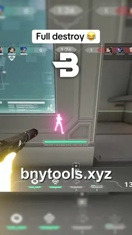 Full destroy guys #Valorant #valorantclips #valorantfunny #valorantcheats #cheater #aimbot 