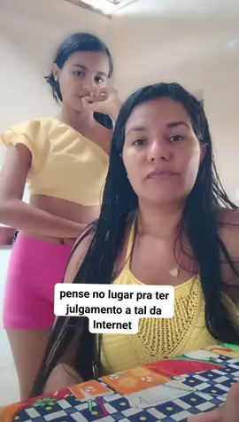 vou falar aqui na Internet tem muito julgadores #resistrodevida #MãeeFilha 