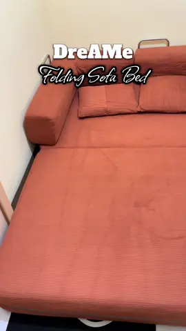 Finally dumating na 😍😍Super sulit grabe ang lambot . #sofabed #dreamesofabed #bed #foldingbed #aesthetic #tiktokfinds #fyp 
