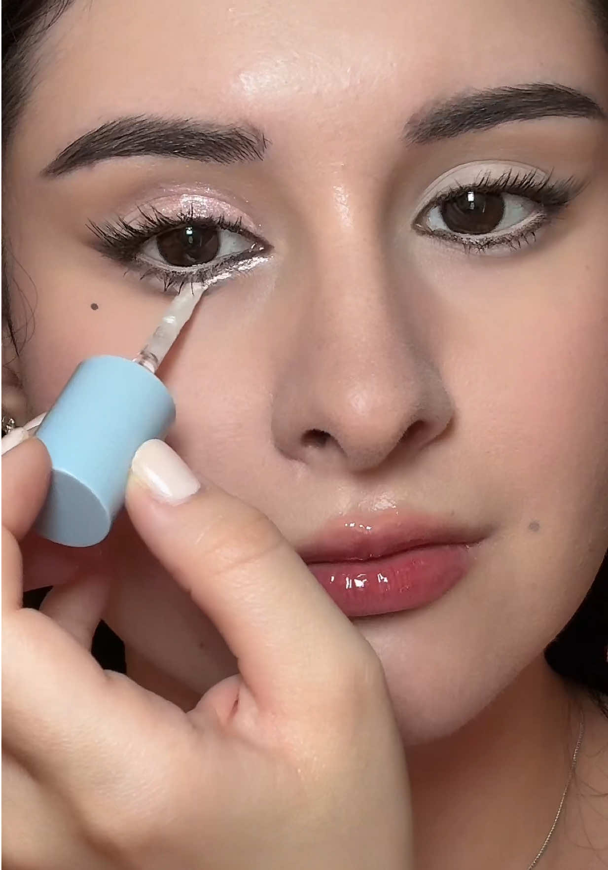 @Unleashia Global  A by Unleashia Moonlight Liquid Glitter, 03 peach star, 01 shine star , 02 gold star  #beauty #makeup #kbeauty #koreanmakeup 