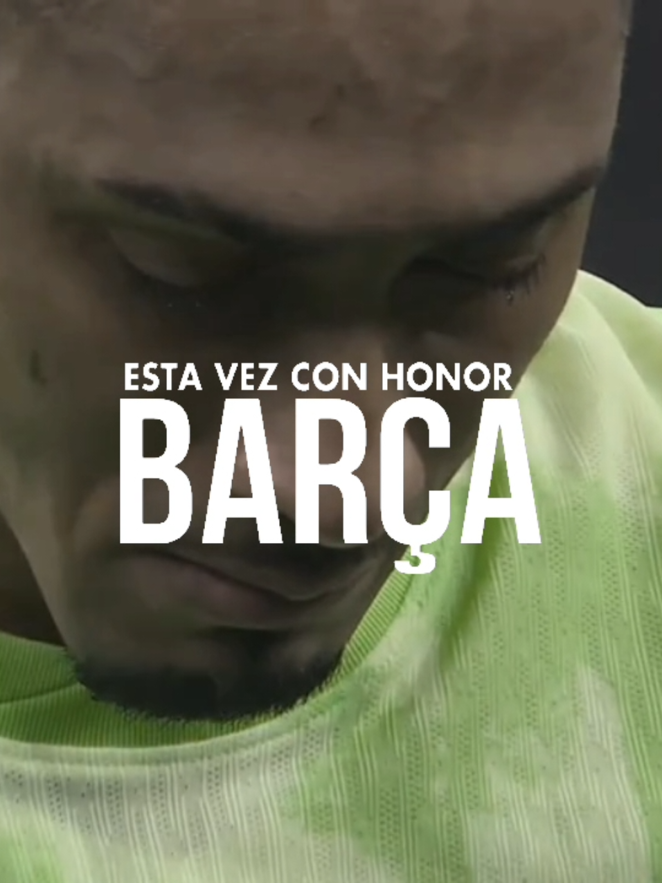 Está vez con honor Barça |🎙️@lagradacomenta  #fcbarcelona #championsleague #fcb 
