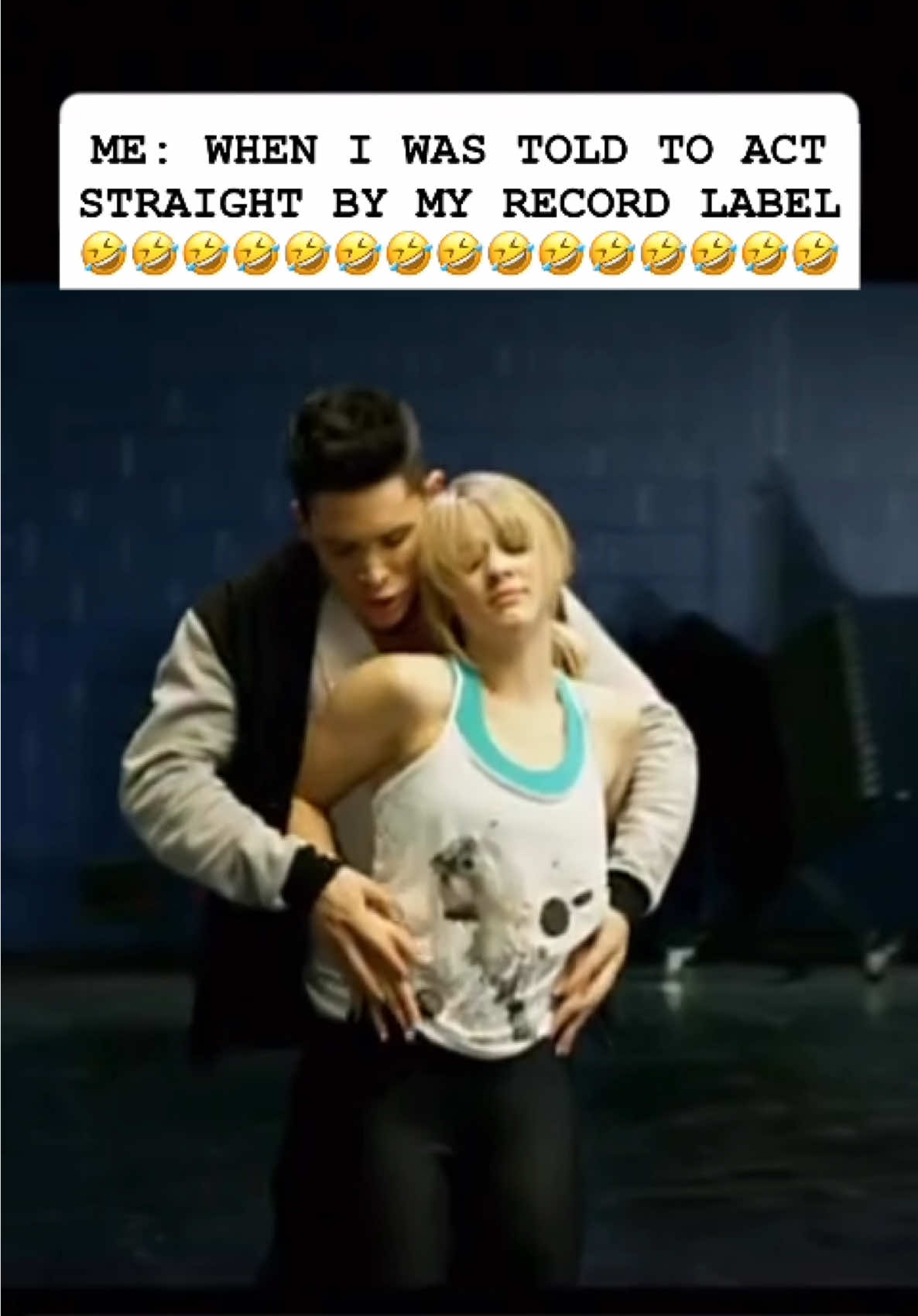 Shout out to @napptabs for killing this choreography and Lauren Froderman for starring in my music video 15 years ago. I just wish I was able to be be authentic and do with with a man to inspire equality. None the less this video was a blast! 🤍🏳️‍🌈