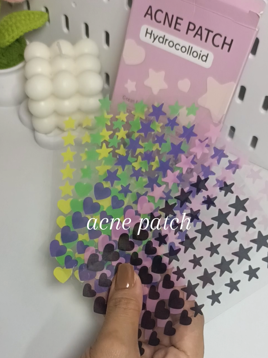 300pcs colorful patches  #pimplepatch #acnepatch #acnetreatment #pimpleremover #foryou 