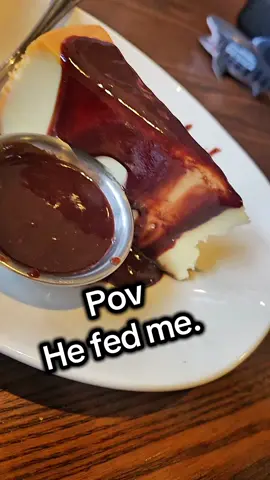 Overstimulated? Hangry? PMS-ing? Perimenopause?  Go get some cheesecake. Cheesecake fixes it all. 😂 #comedy #husbandwifecomedy #couplegoals #couplecomedy #funny #pov @MardigrasMoore 