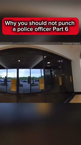 Why you should not punch  a police officer | Part 6 #fyp #cops #police #bodycam #viralbodycam #viral #shocking #stupid 